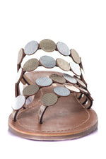 Women's gold summer shoes - Image n°5
