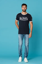 Black short-sleeved t-shirt - Image n°2