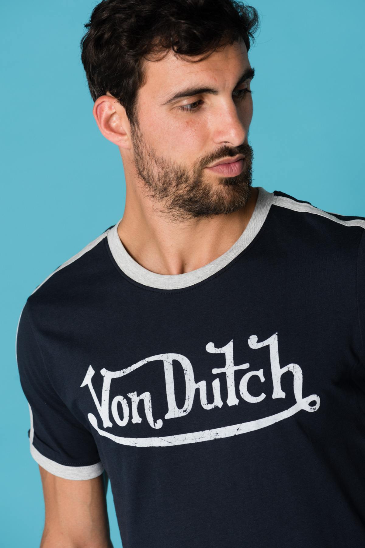 Black short-sleeved t-shirt - Image n°4