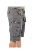 Men's gray Bermuda shorts - Image n°3