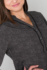Black polka dot top - Image n°5