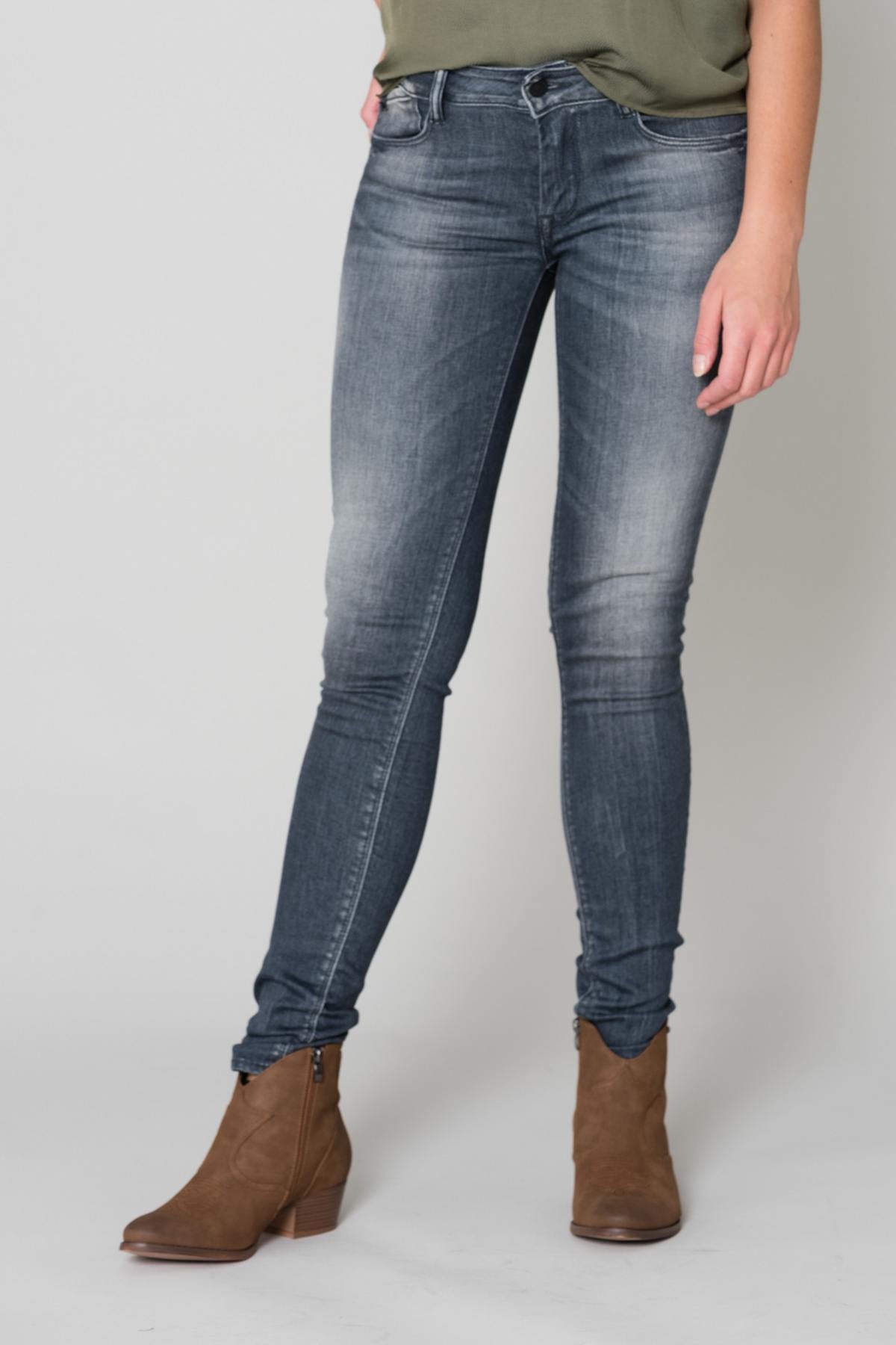 Gray slim fit jeans - Image n°7