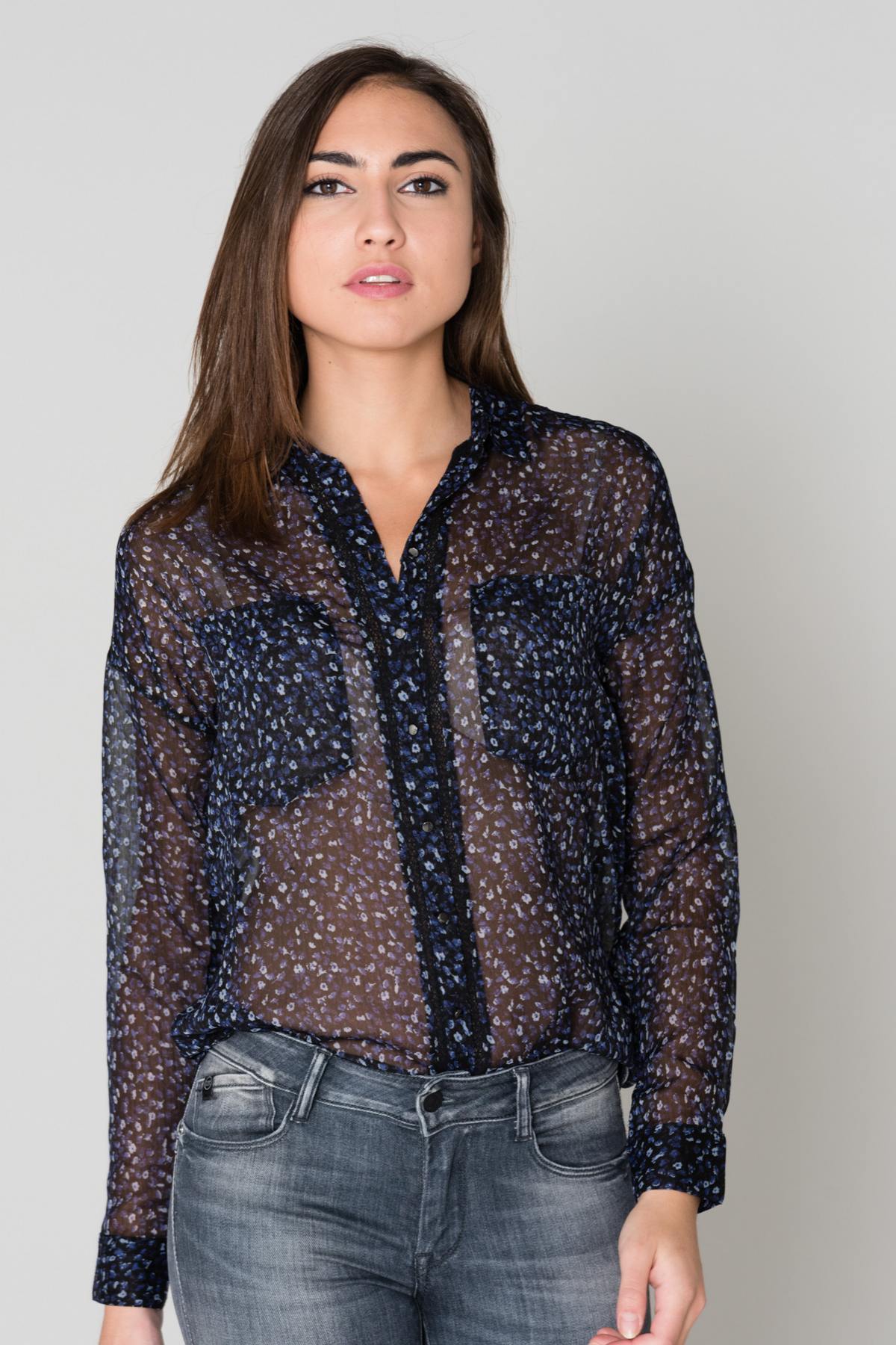 Floral print blouse - Image n°1