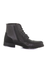 Men's black high-top shoes - Image n°2