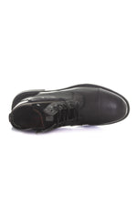 Men's black high-top shoes - Image n°3
