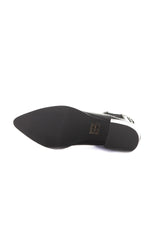 Leather boots with heel - Image n°4