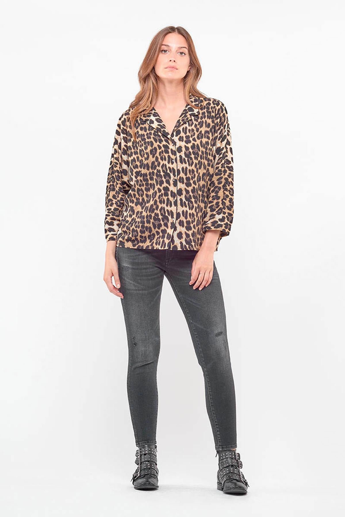 Leopard print blouse - Image n°2