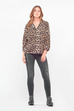 Leopard print blouse - Image n°2