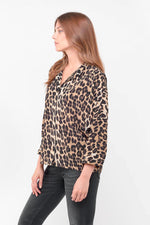 Leopard print blouse - Image n°4