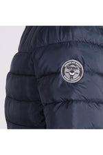 Men's fitted navy blue down jacket - Image n°5