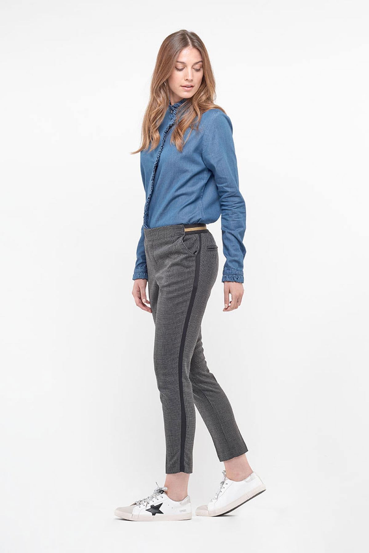 Check pattern pants - Image n°3