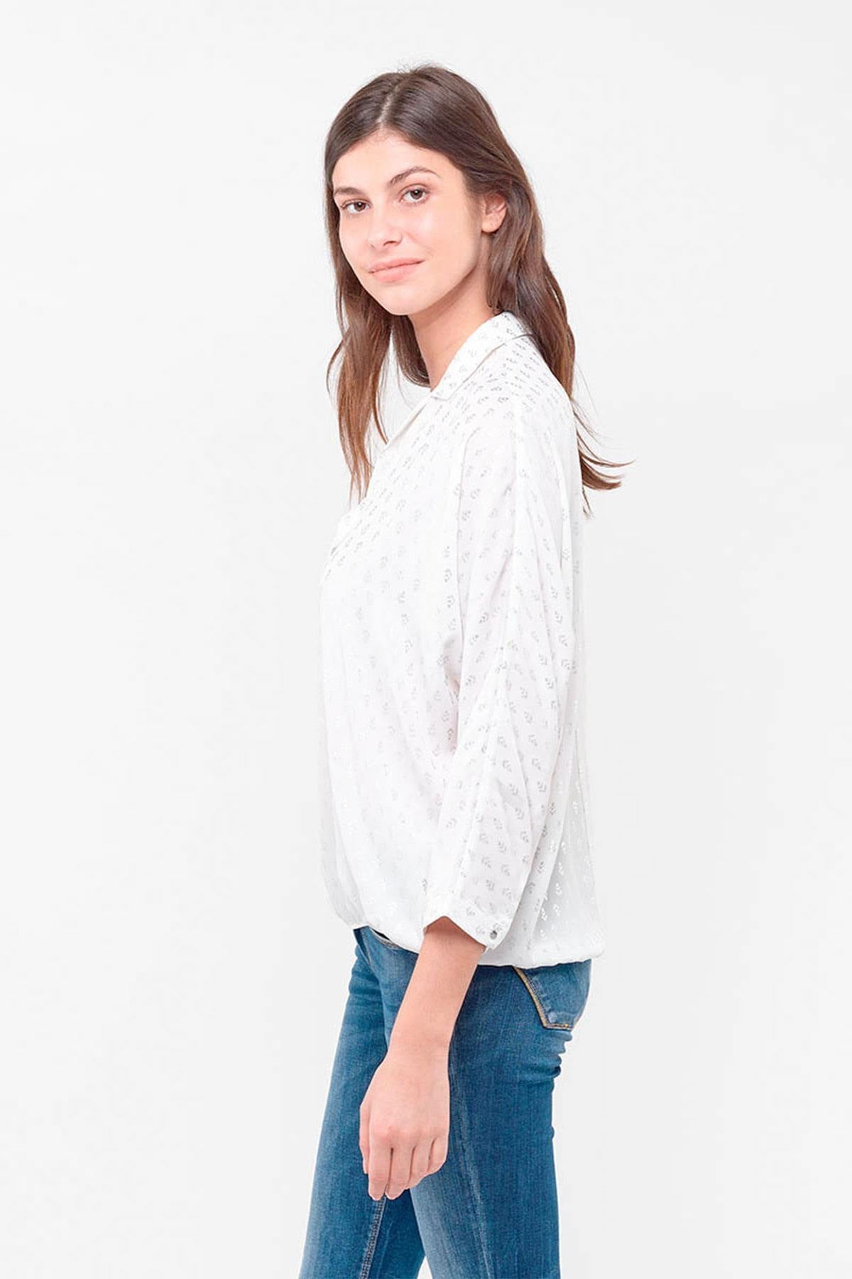 Shirt collar top - Image n°4