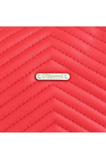 Women's red shoulder bag - Image n°8