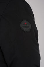 Women's long black jacket - Image n°5