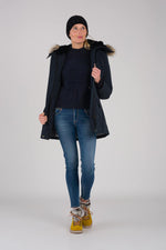 Women's parka with hood - Image n°3