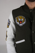 Khaki and white American teddy jacket - Image n°10