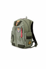 Men's khaki aviator bag - Image n°1