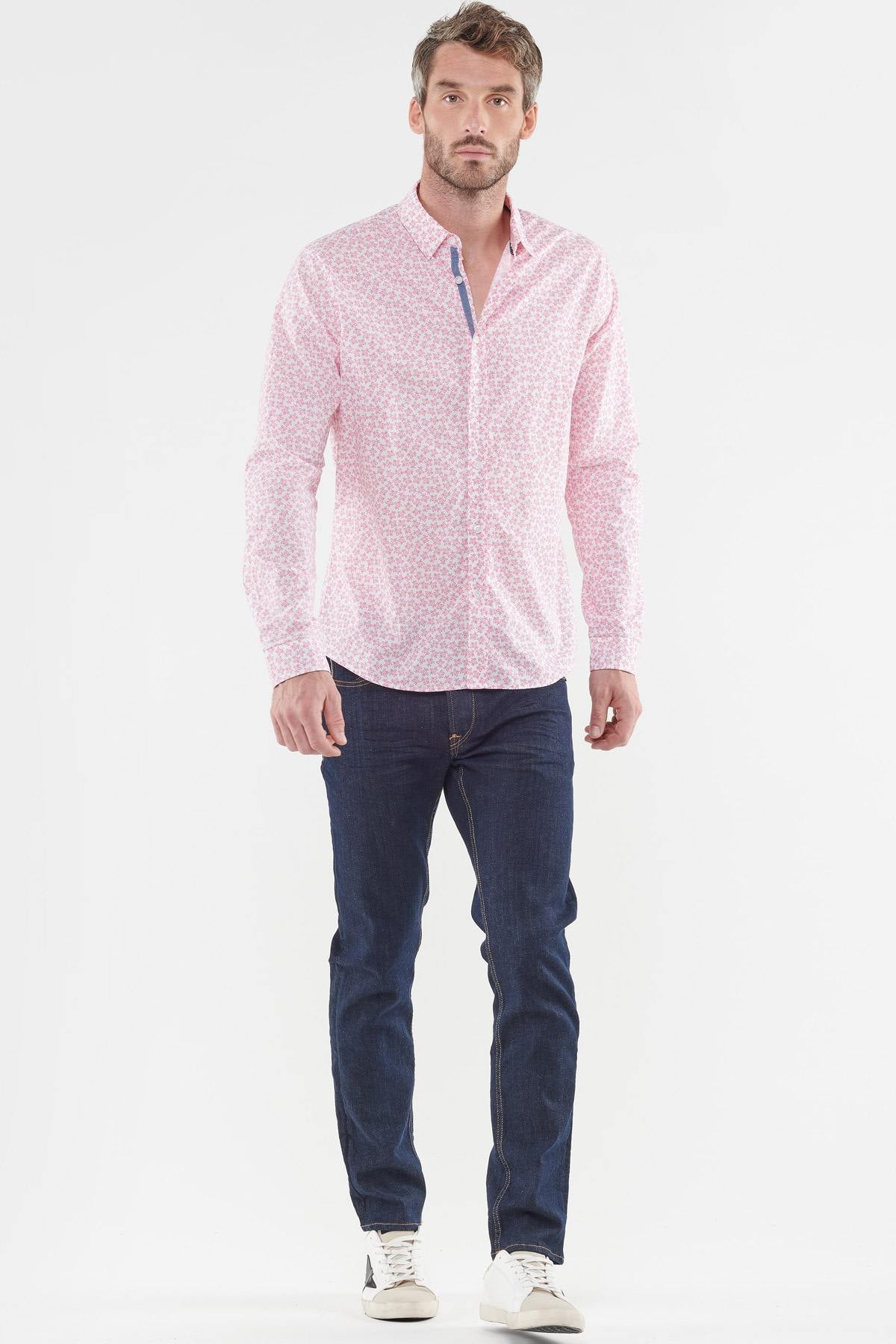 White shirt with red patterns - Image n°3