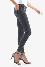 Women's slim washed jeans - Image n°2