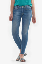 Light blue slim fit jeans - Image n°2