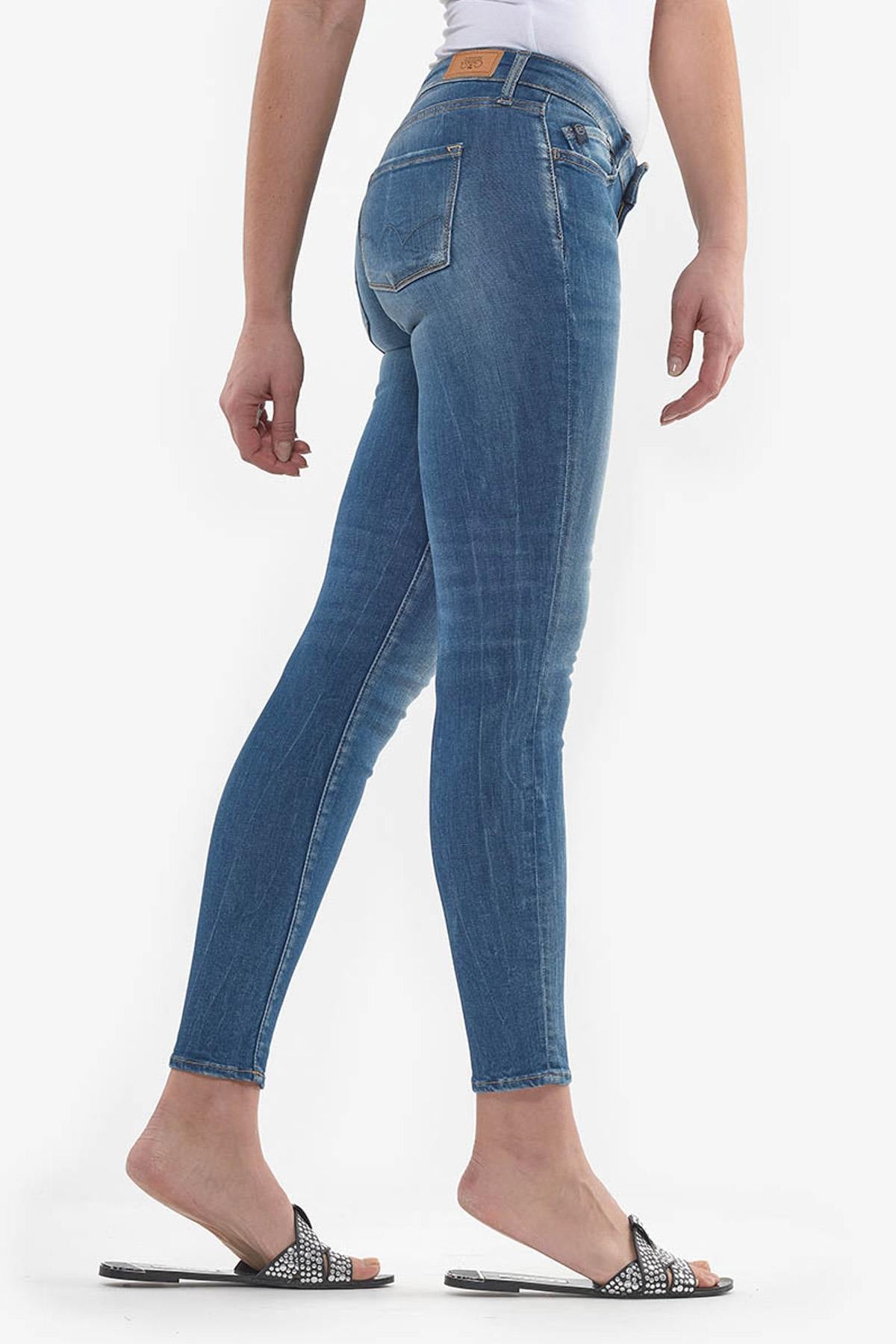 Light blue slim fit jeans - Image n°1