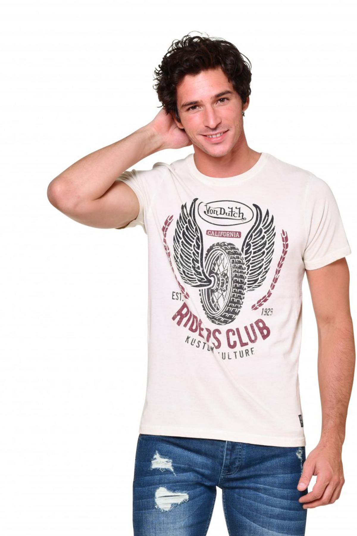 round neck tshirt von dutch - Image n°1