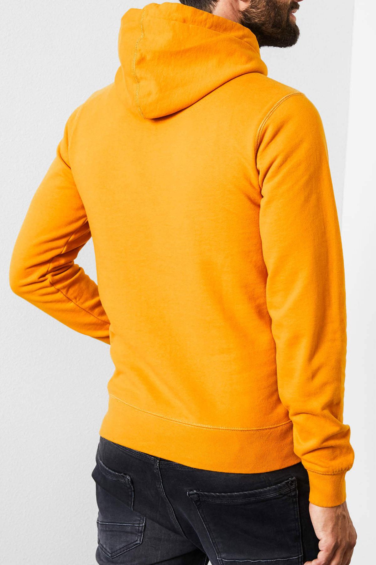 Sportswear sweatshirt with belly pocket - Image n°4