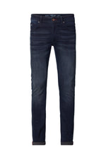Slim fit vintage blue jeans - Image n°4
