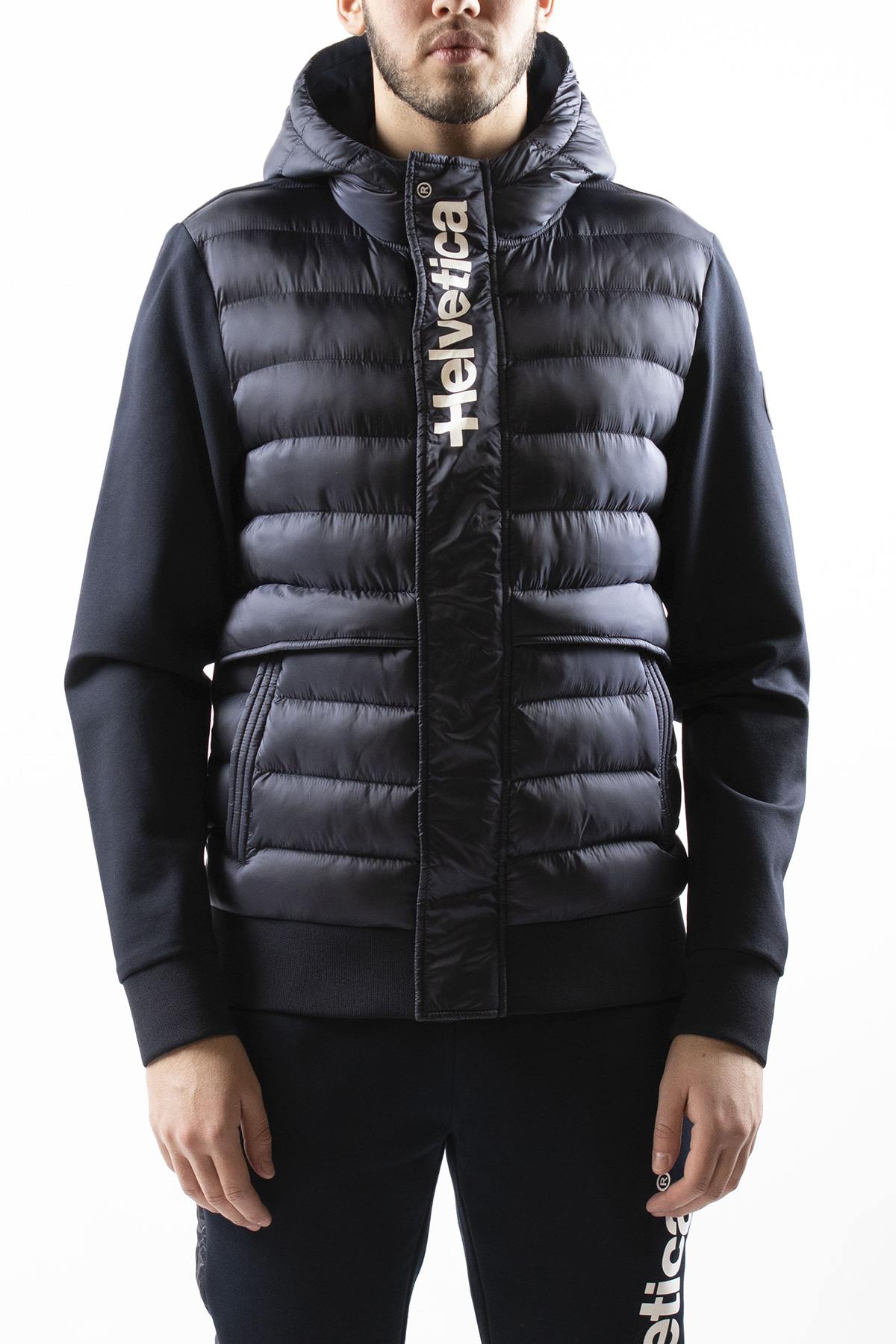 Navy blue sportswear jacket - Image n°1