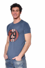Indigo blue Racing 29 t-shirt - Image n°3