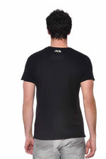 Fear none black biker t-shirt - Image n°2