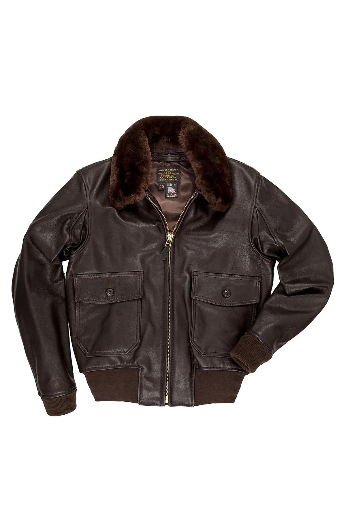US Navy G-1 bomber jacket - Image n°2