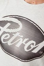Men's white round-neck t-shirt - Image n°2