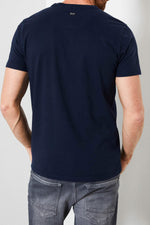 Men's navy blue t-shirt - Image n°3