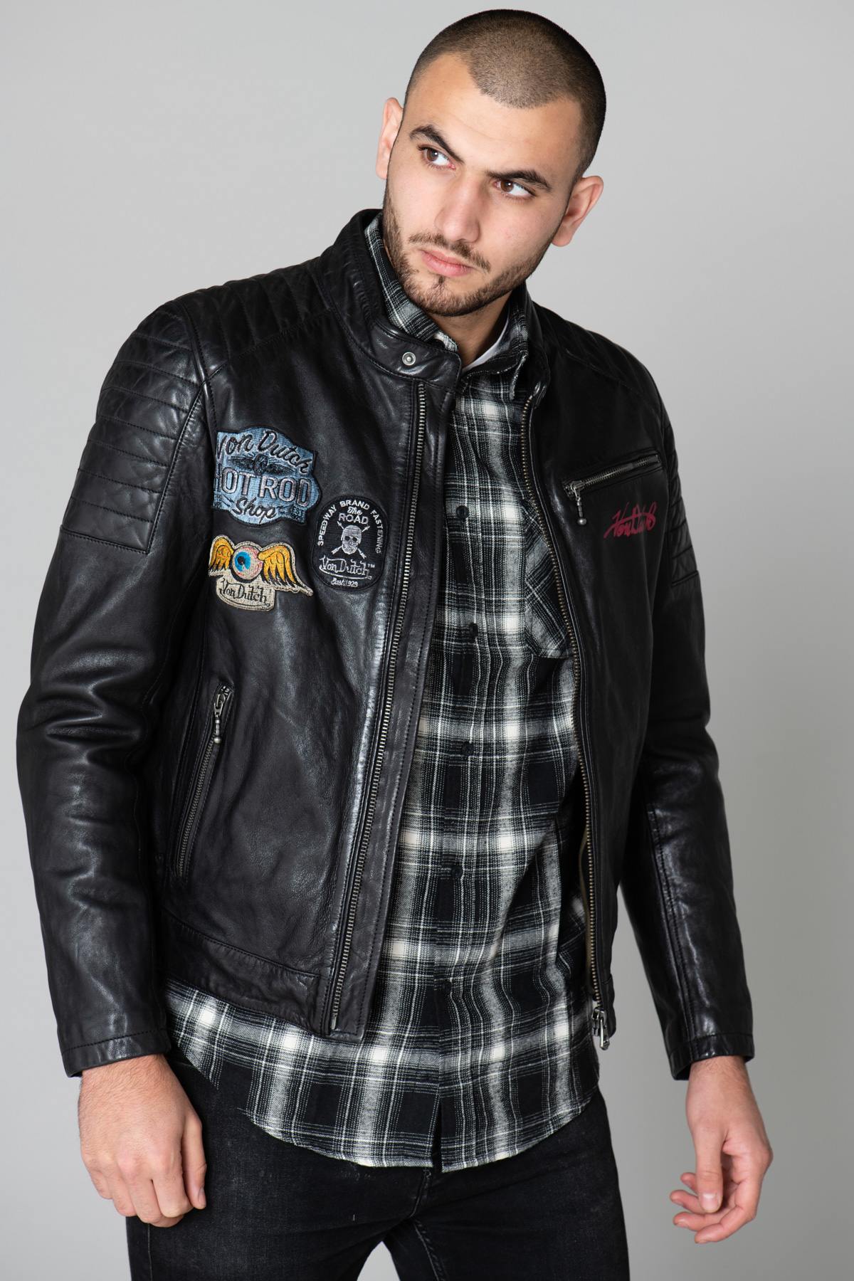 Biker patch jacket - Image n°1