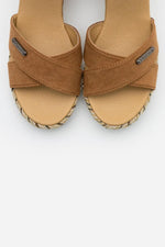 Brown wedge sandals - Image n°5
