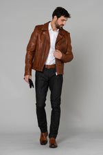Vintage-style cognac perfecto - Image n°3