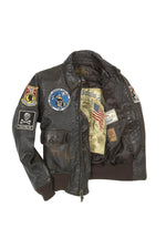 USS Forrestal Vietnam Era G-1 Pilot Jacket - Image n°2