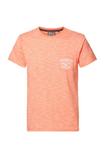 Men's heather orange t-shirt - Image n°5