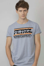 Men's blue t-shirt - Image n°1