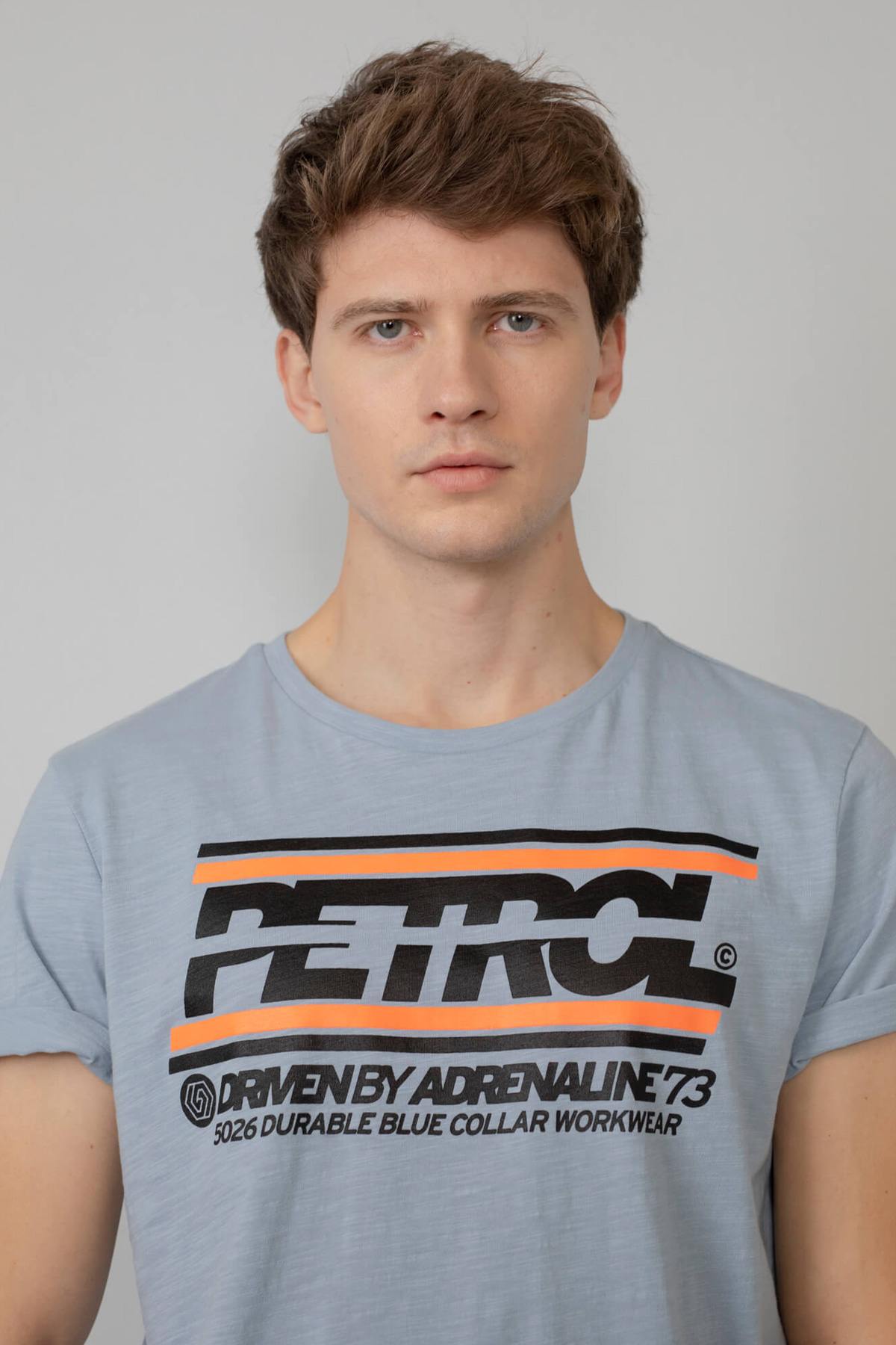 Men's blue t-shirt - Image n°2