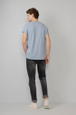 Men's blue t-shirt - Image n°4