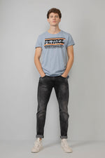 Men's blue t-shirt - Image n°3