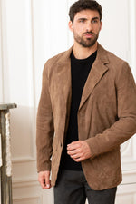 Suede goatskin blazer - Image n°4