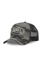 Silver gray camouflage cap - Image n°1