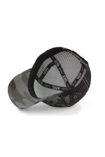 Silver gray camouflage cap - Image n°2