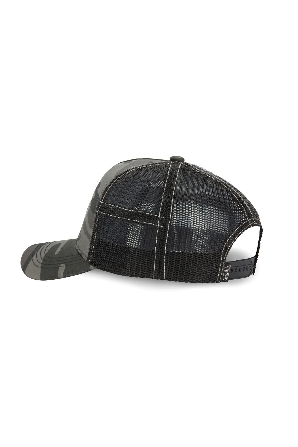 Silver gray camouflage cap - Image n°3