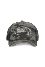 Silver gray camouflage cap - Image n°4