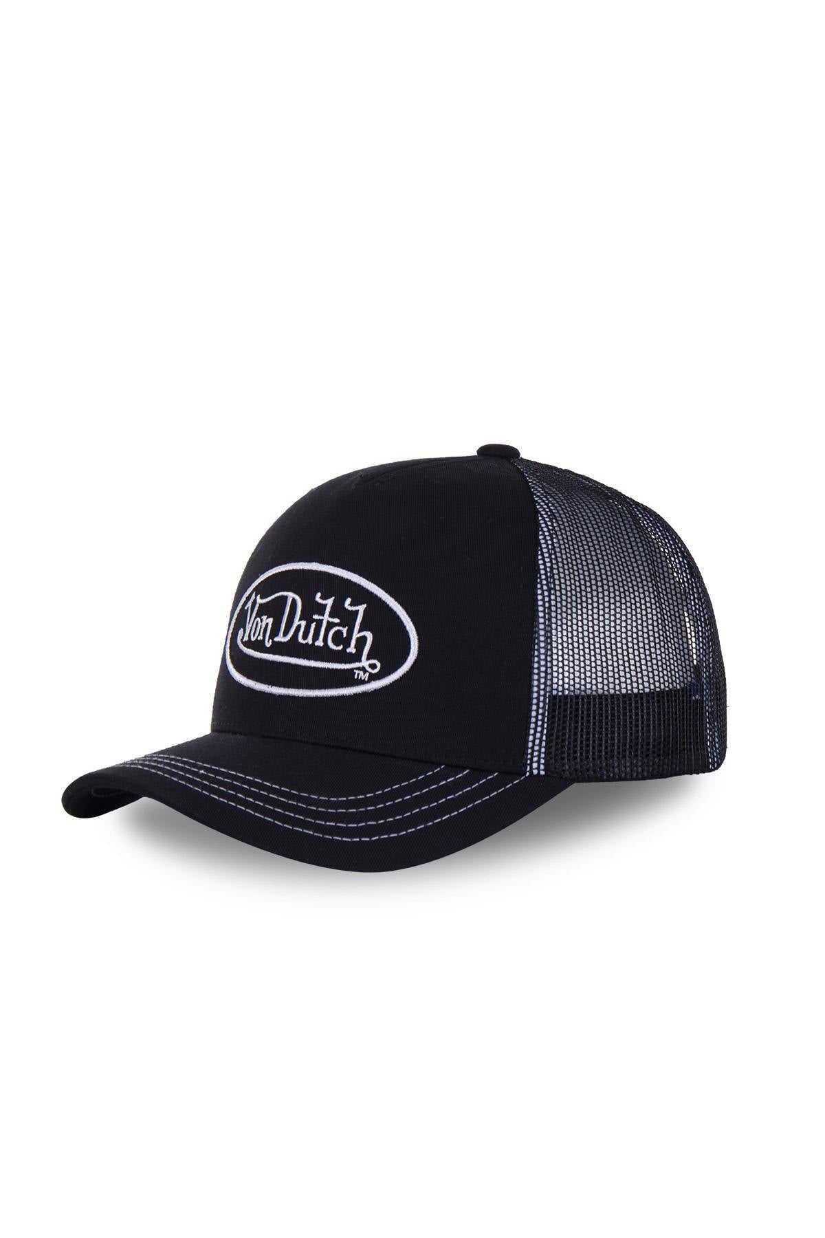 Black trucker cap - Image n°1