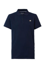 Men's navy blue polo shirt - Image n°1